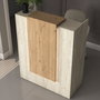 Hanah Home Mesa de Recepción MA104 - 4748 con Iluminación LED